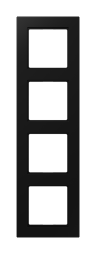 Jung A550 - Рамка 4-ая, цвет матовый черный